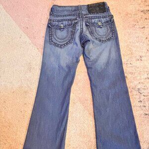 True Religion Dark Blue Flare Jeans